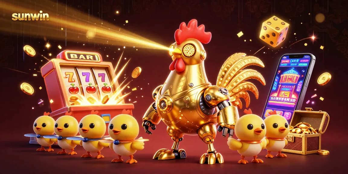 Experience the excitement of sunwin with vibrant casino elements and dynamic gameplay visuals.